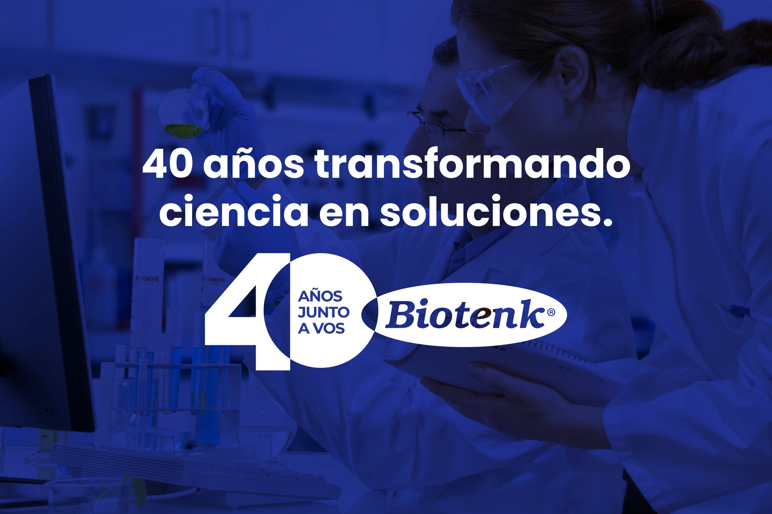 Celebramos nuestro 40º aniversario.